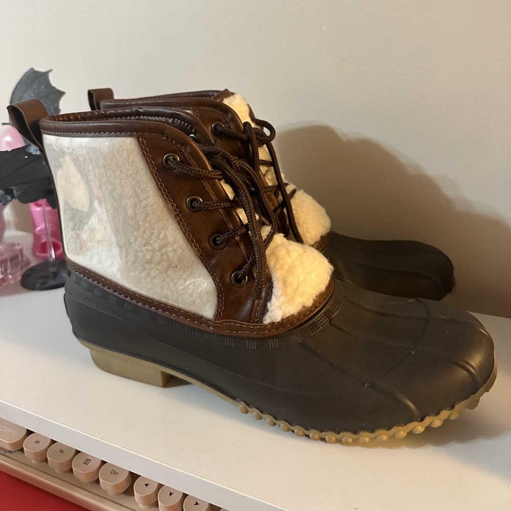 London fog rain boots